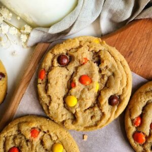 Reese's Pieces Peanut Butter Cookies